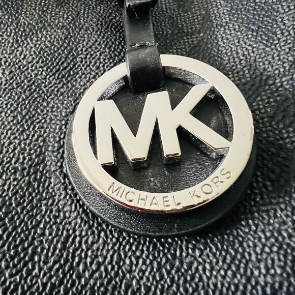 MICHAEL KORS Jet Set Travel Black Top Zip Tote Bag - Picture 3 of 9